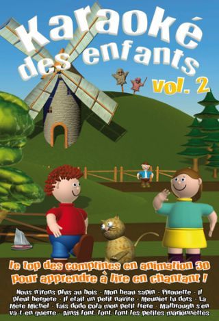Karaoké des enfants - intégrale 20 comptines, vol. 2 : le top des comptines en animation 3d [DVD]