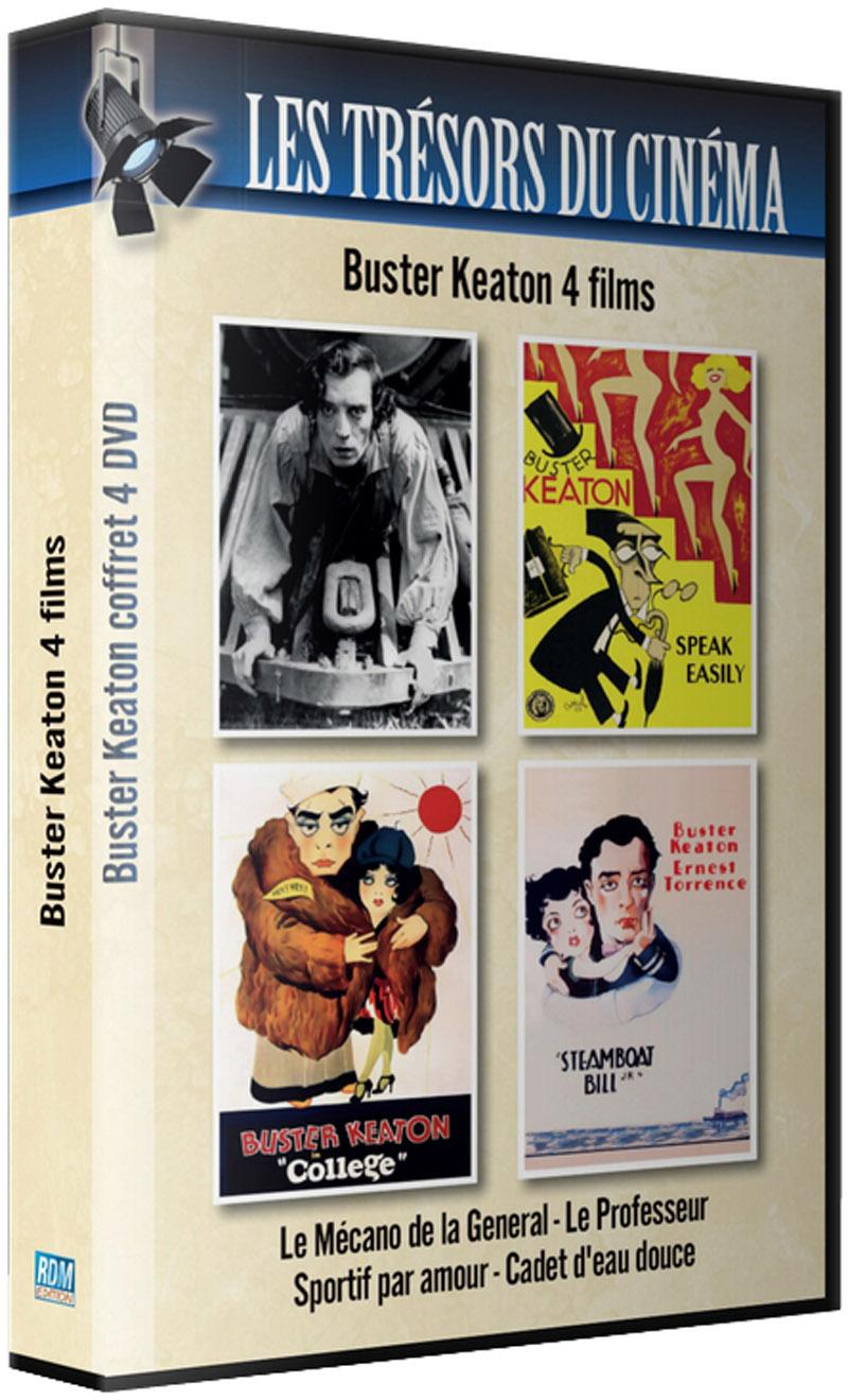 Buster Keaton : Le mécano de la Générale + Speak Easily + Sportif par amour + Cadet d'eau douce [DVD]