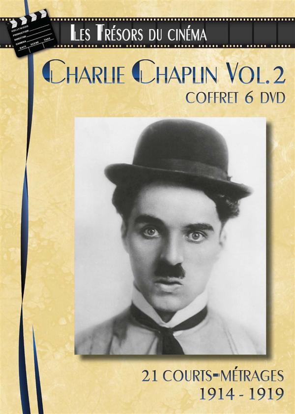 Coffret Charlie Chaplin : 21 courts-métrages (1914-1919) [DVD]