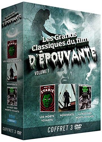 Les grands classiques du film d'epouvante vol. 1 : les morts-vivants ; Nosferatu le vampire ; la nuit des morts-vivants [DVD]