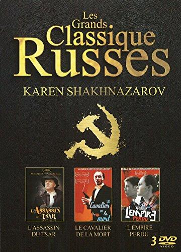 Coffret les grands classiques russes, Karen Shakhnazarov : l'assassin du tsar ; le cavalier de la mort ; l'empire perdu [DVD]