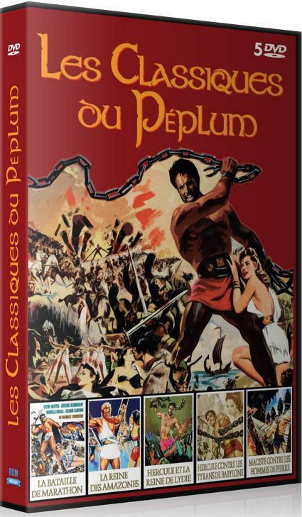 Coffret Les Classiques Du Péplum 5 Films [DVD]