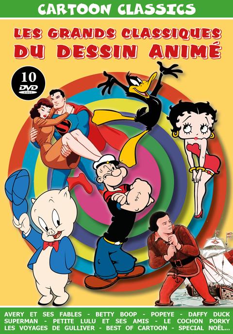 Coffret les grands classiques du dessin animé [DVD]