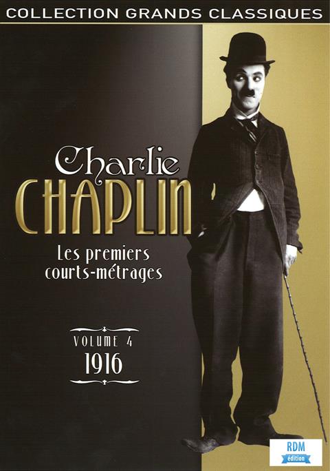 Charlie Chaplin, les premiers courts-métrages, vol. 4 : 1916 [DVD]
