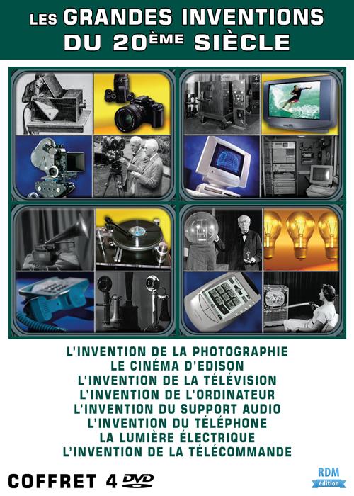 Coffret les grandes inventions du XXe siècle, vol. 1 a 4 [DVD]