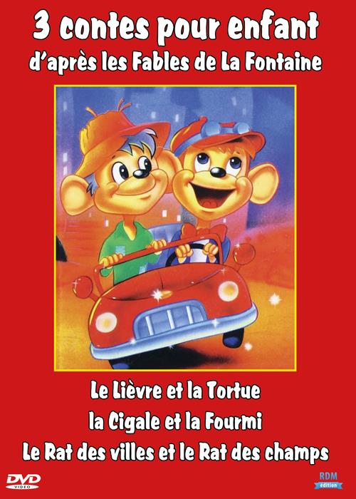3 contes pour enfant d'aprés les fables de la Fontaine [DVD]