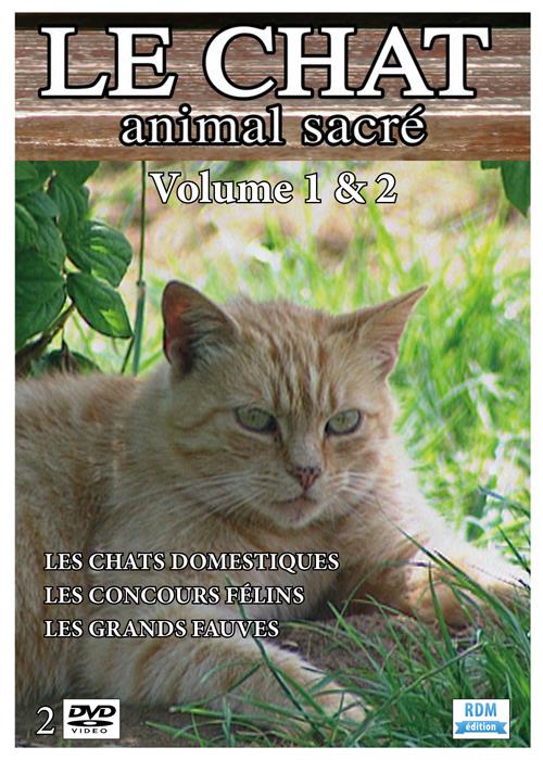Coffret le chat, animal sacré, vol. 1 et 2 [DVD]