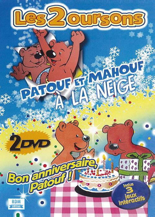 Coffret les 2 oursons : Patouf et Mahouf à la neige ; bon anniversaire, Patouf ! [DVD]