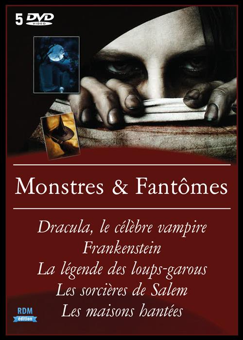 Coffret monstres et fantômes, vol. 1 à 5 [DVD]