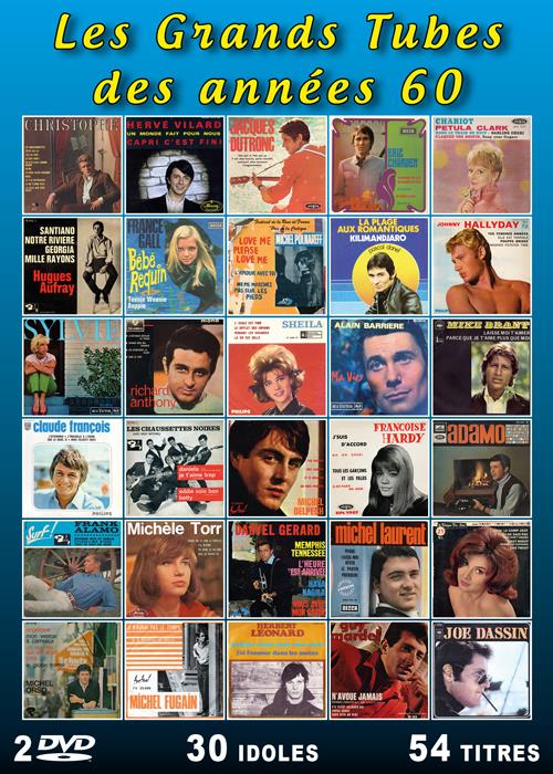 Les grands tubes des annees 60 : 30 idoles - 54 titres [DVD]