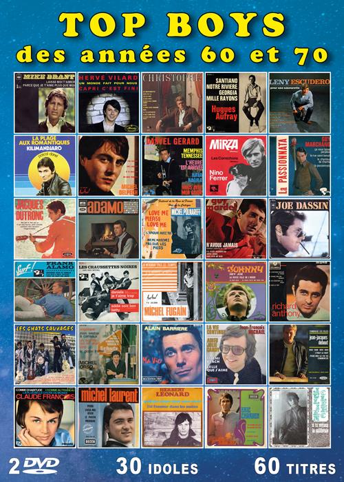 Top boys des annees 60 et 70 : 30 idoles - 60 titres [DVD]