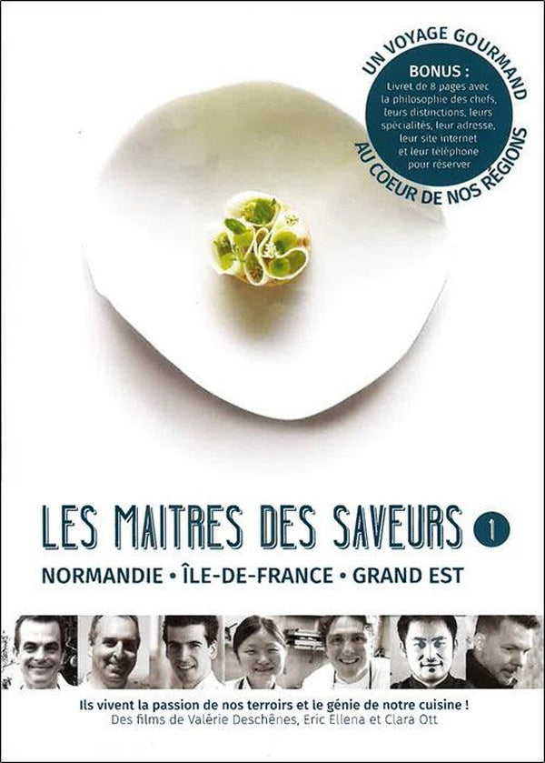 Les Maîtres des saveurs - Épisode 1 : Normandie, Ile De France, Grand Est [DVD]