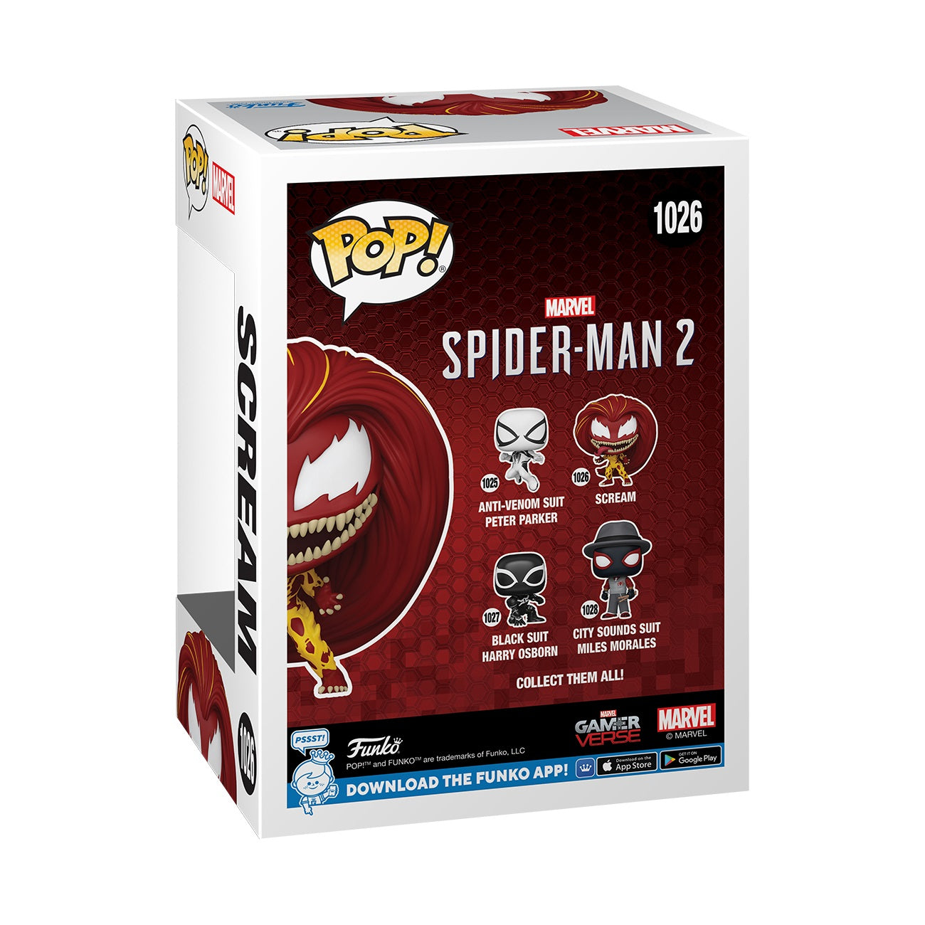 Funko Pop! Games: Spider-Man 2 - Scream - flash vidéo