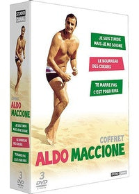 Coffret Aldo Maccione - Je suis timide mais je me soigne + Le bourreau des coeurs + Te marre pas, c'est pour rire [DVD]