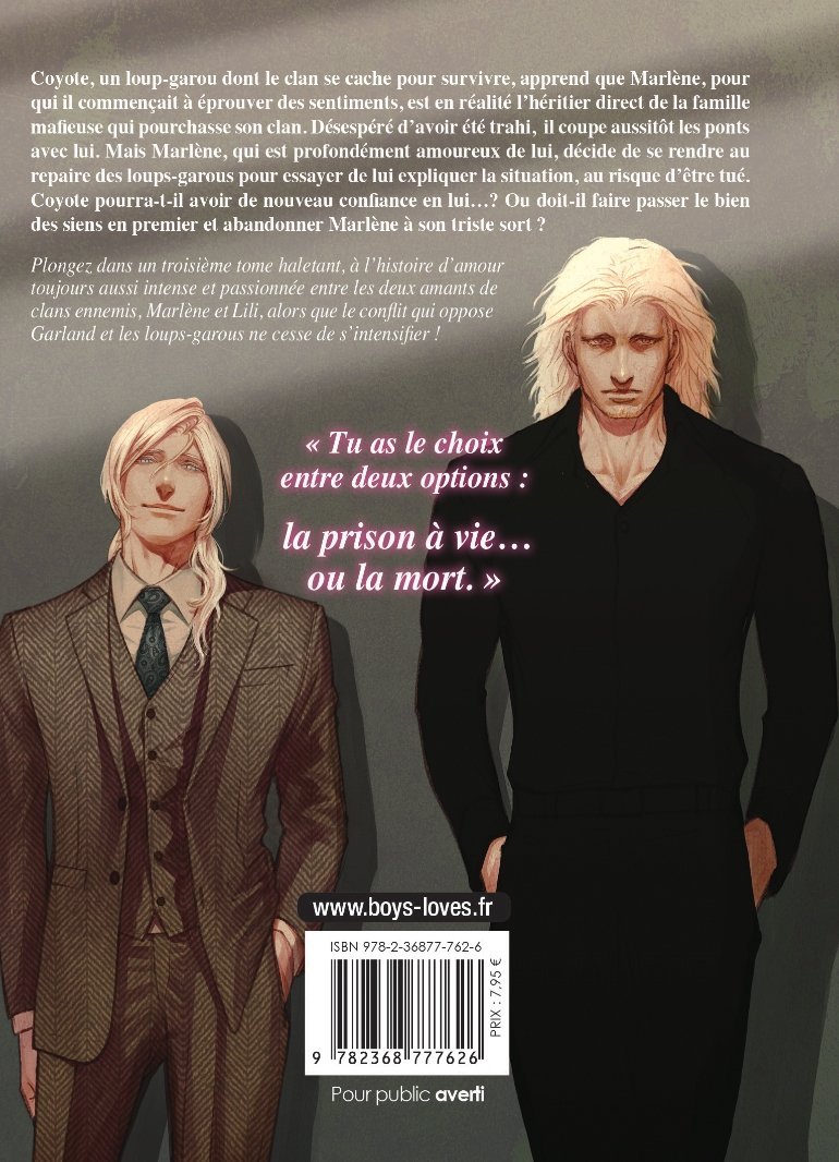 Coyote - Tome 3 - Livre (Manga) - Yaoi - Hana Collection