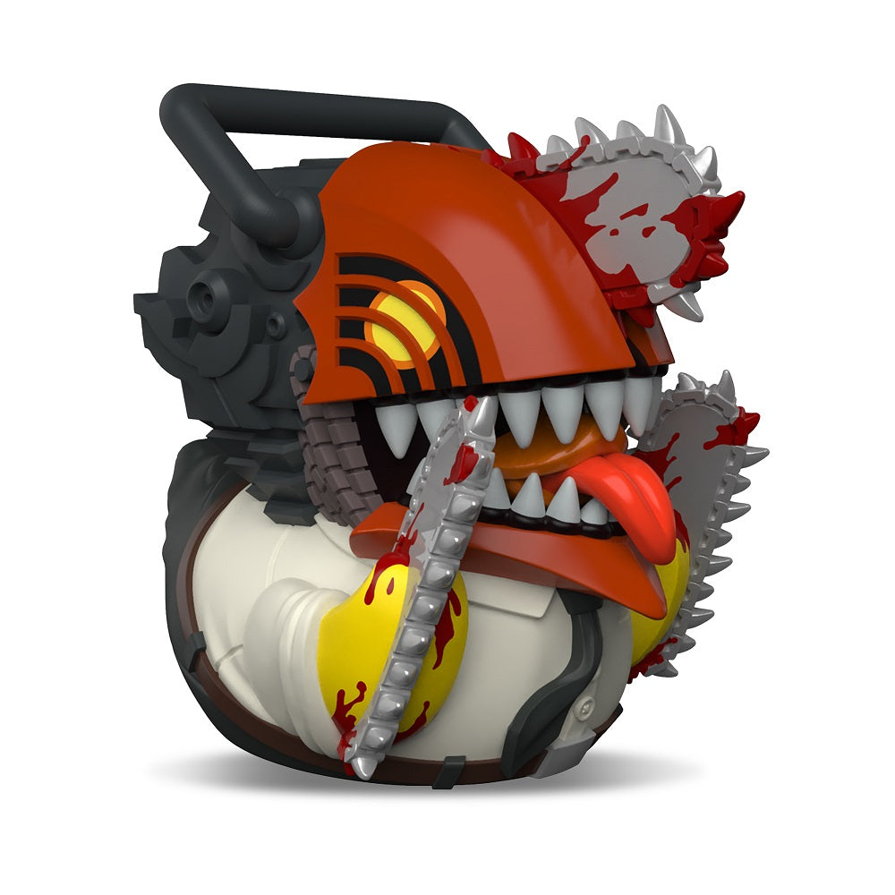 Numskull - TUBBZ Canard de bain - Chainsaw Man - Chainsaw Man (Première Édition) - 9cm - flash vidéo