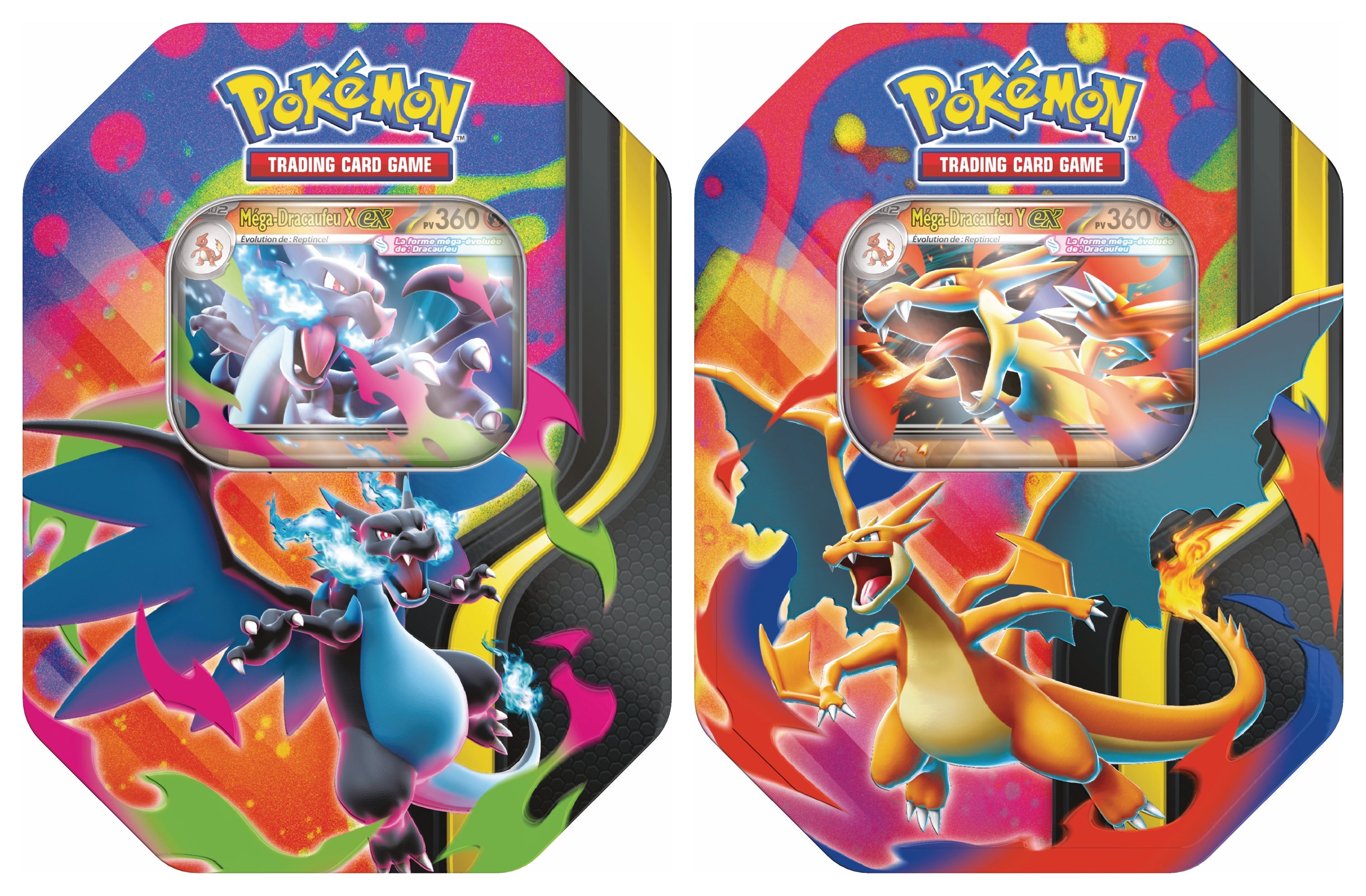 Pokémon JCC : Boîtes Méga-Dracaufeu (Méga-Dracaufeu X-ex ou Méga-Dracaufeu Y-ex - 1x boîte aléatoire)
