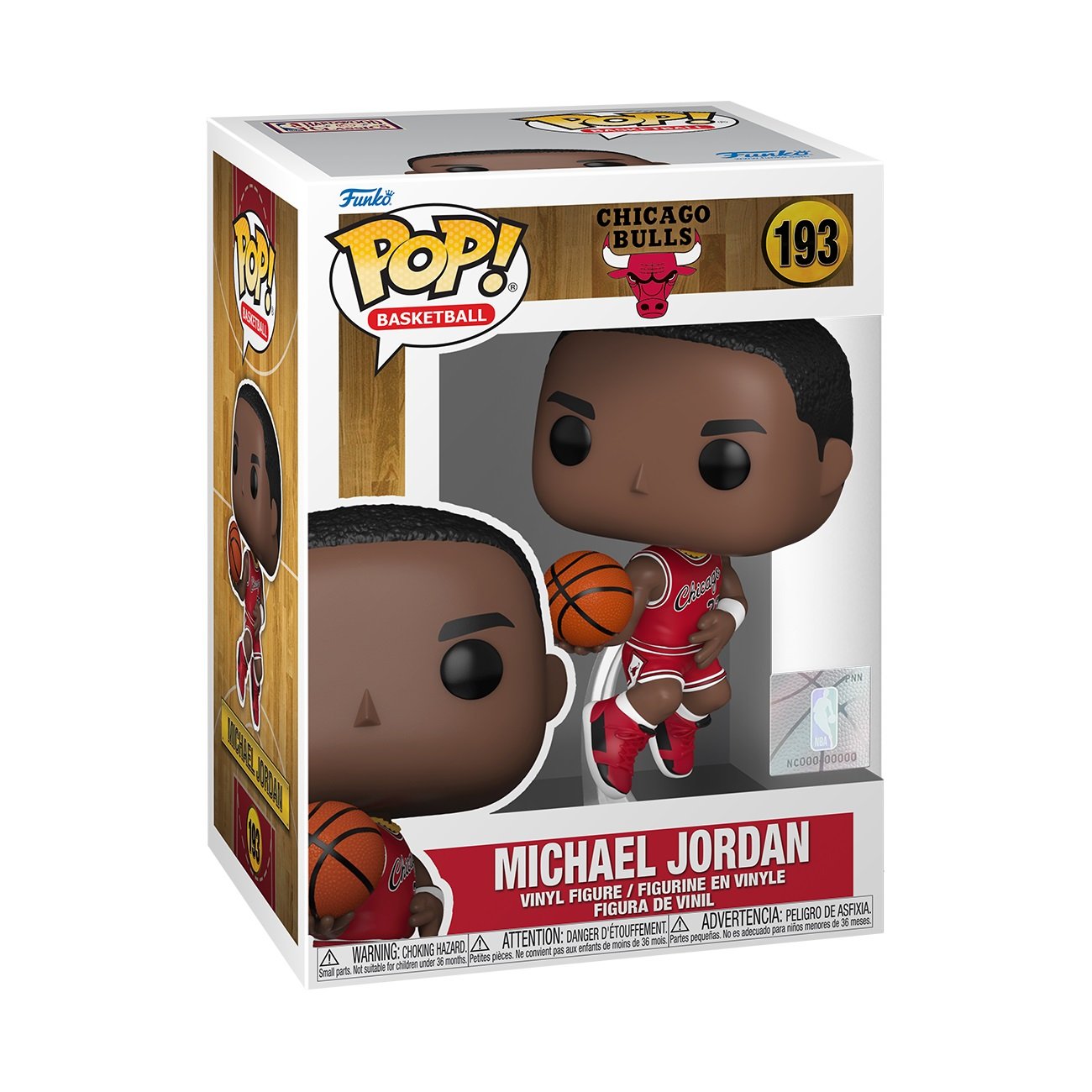 Funko Pop! NBA: Chicago Bulls - Rookie Season Michael Jordan - flash vidéo