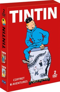 Tintin - 6 aventures - Vol. 1 : Les Cigares de Pharaon + Le Lotus Bleu + Tintin en Amérique & Vol. 2 : L'ïle noire + L'oreille cassée + Le Sceptre d'Ottokar [DVD]