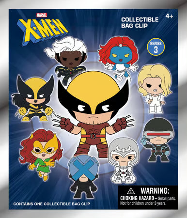 Marvel - Assortiment en blind box de figurines de sac de collection X-Men '97 en mousse (Série 3) (24 pcs)