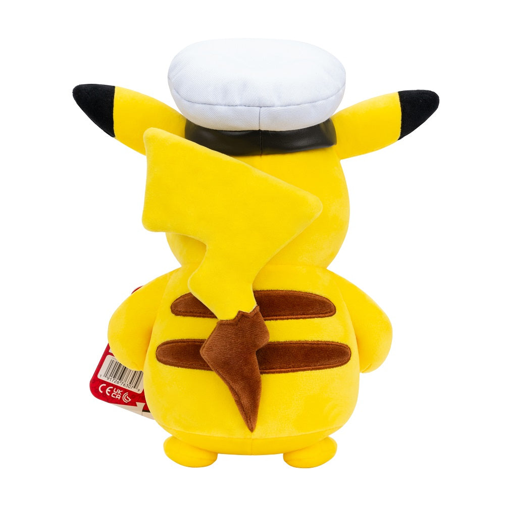 Pokémon - Peluche Captain Pikachu 20cm