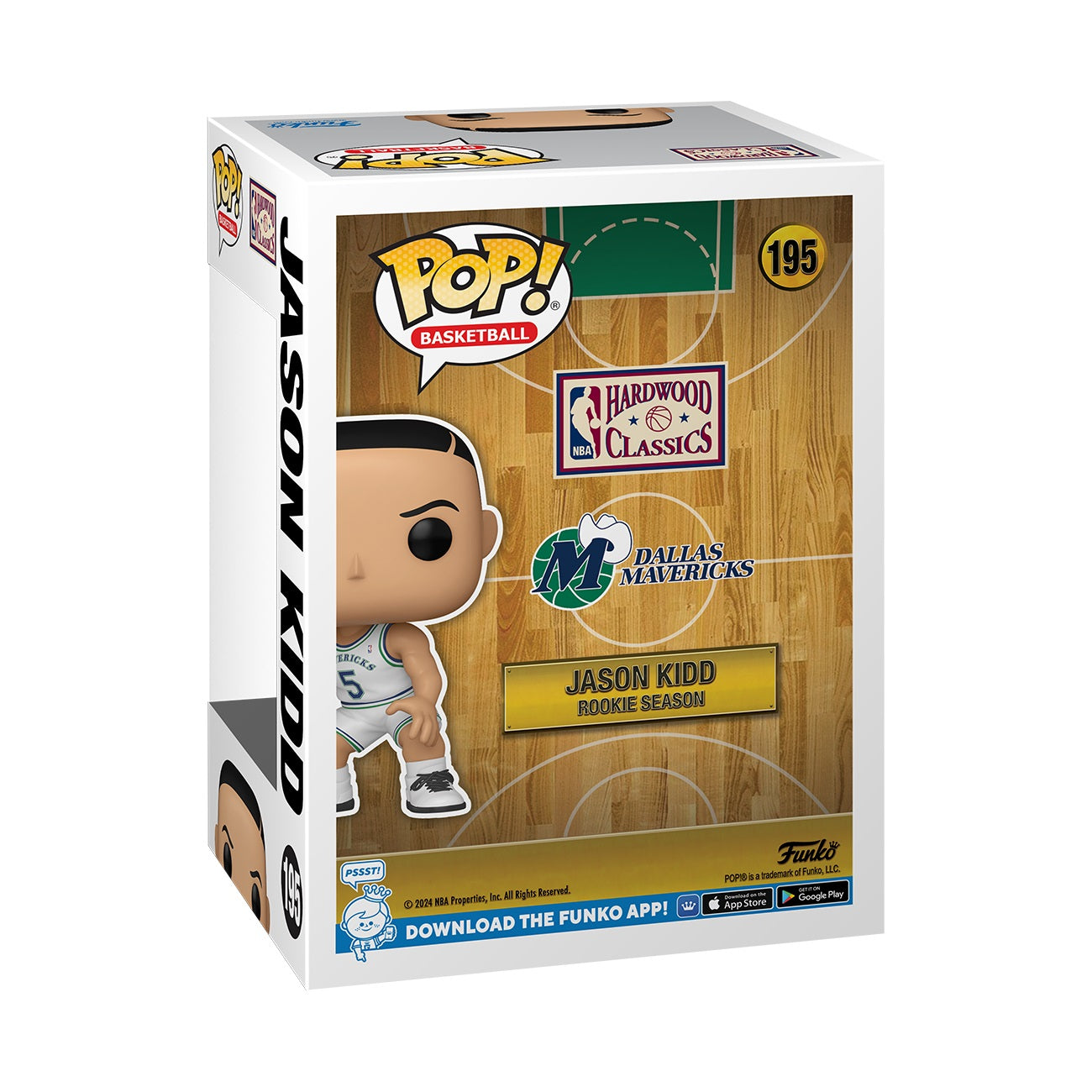 Funko Pop! NBA: Dallas Mavericks - Rookie Season Jason Kidd - flash vidéo