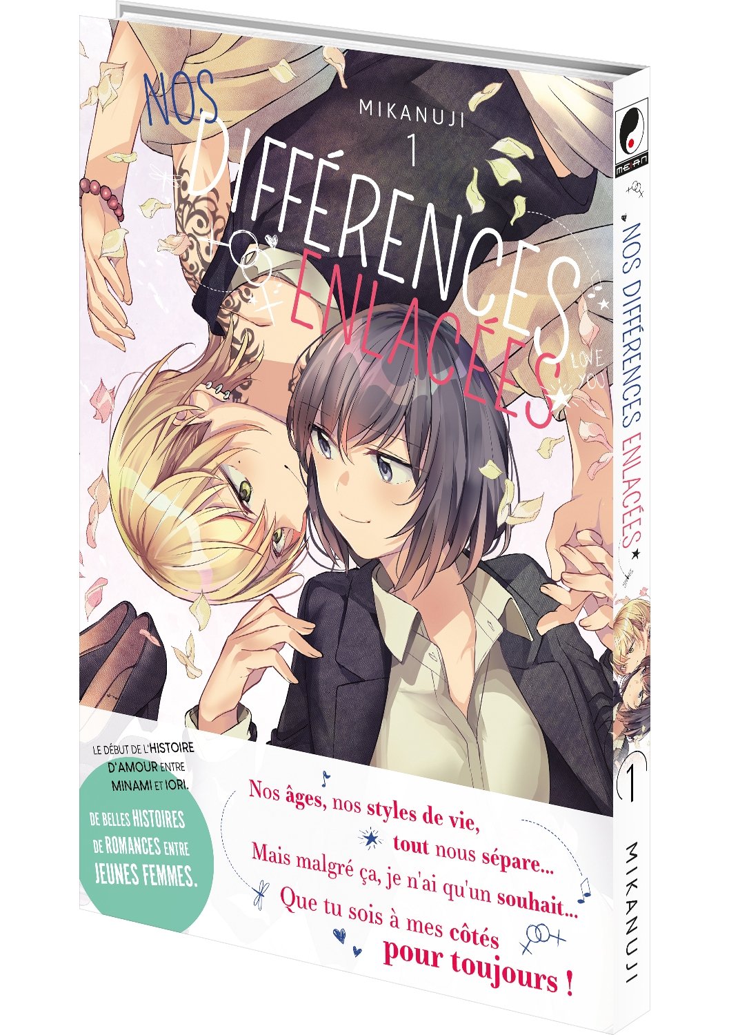 Nos différences enlacées - Tome 01 - Livre (Manga)