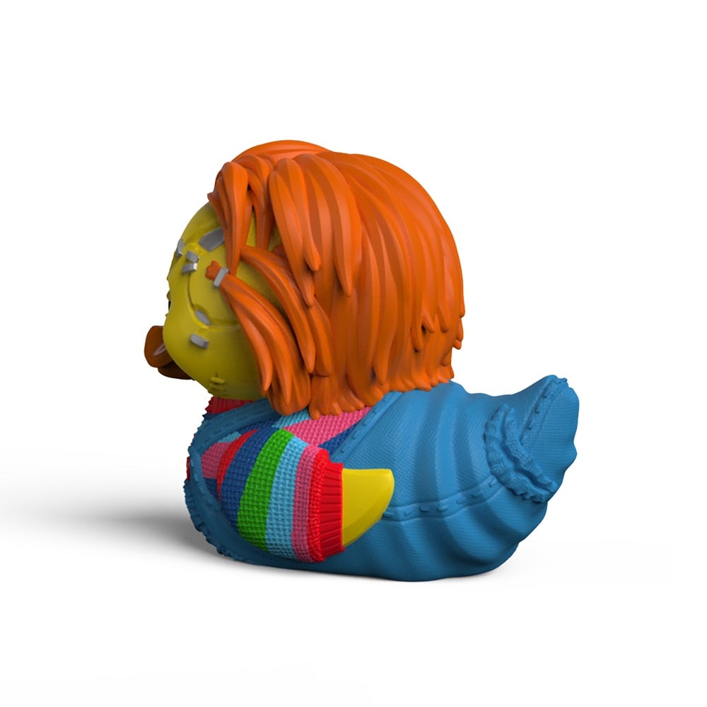 Numskull - Mini TUBBZ Canard de bain - Chucky - Chucky (Édition baignoire) - 8cm - flash vidéo