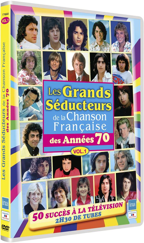 Les Grands séducteurs de la chanson française des années 70 - Vol. 1 [DVD]
