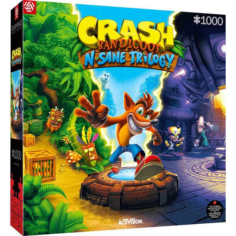 Good Loot Puzzle - Crash Bandicoot N. Sane Trilogy - Puzzle 1000pcs