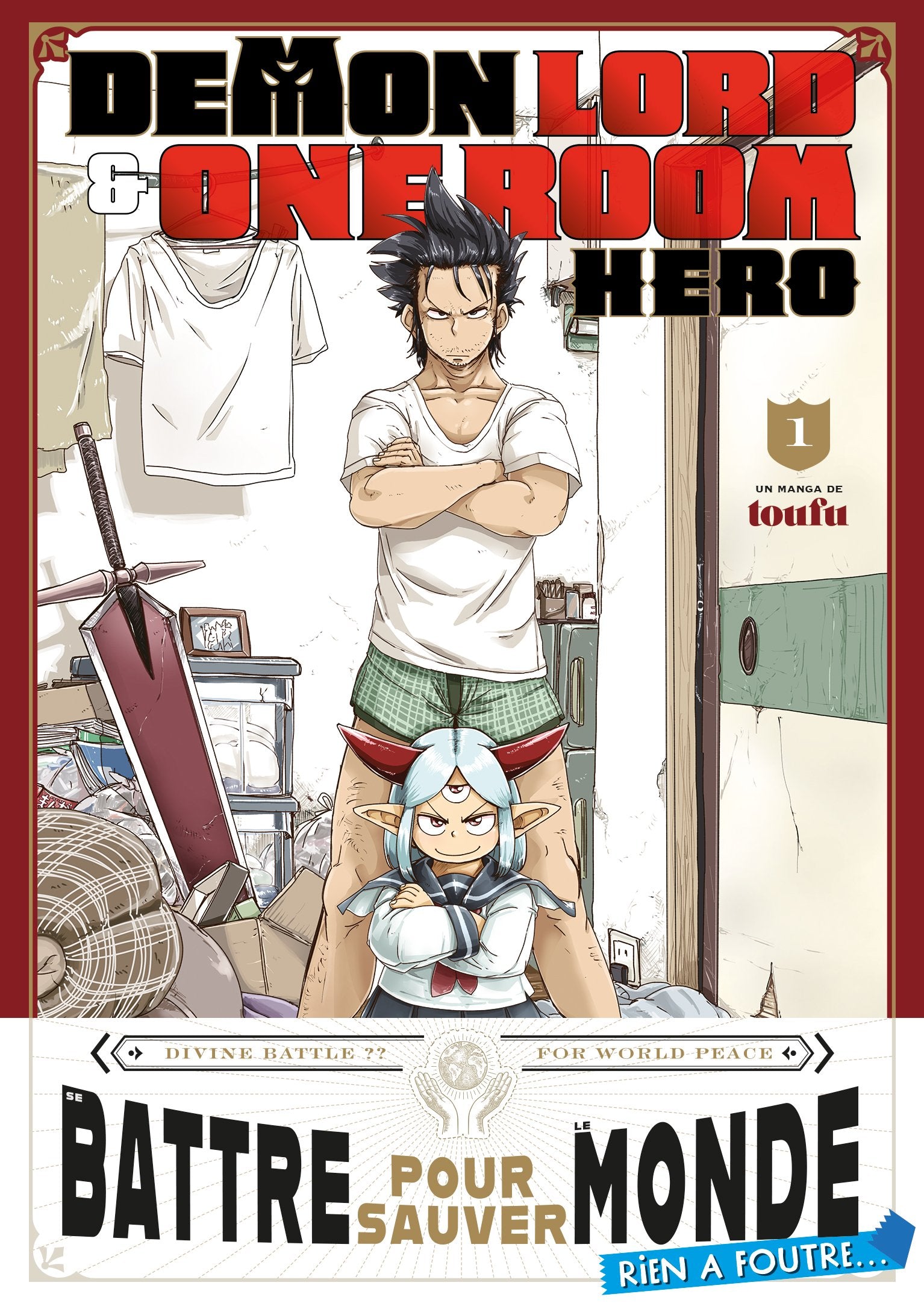 Demon Lord & One Room Hero - Tome 01 - Livre (Manga)