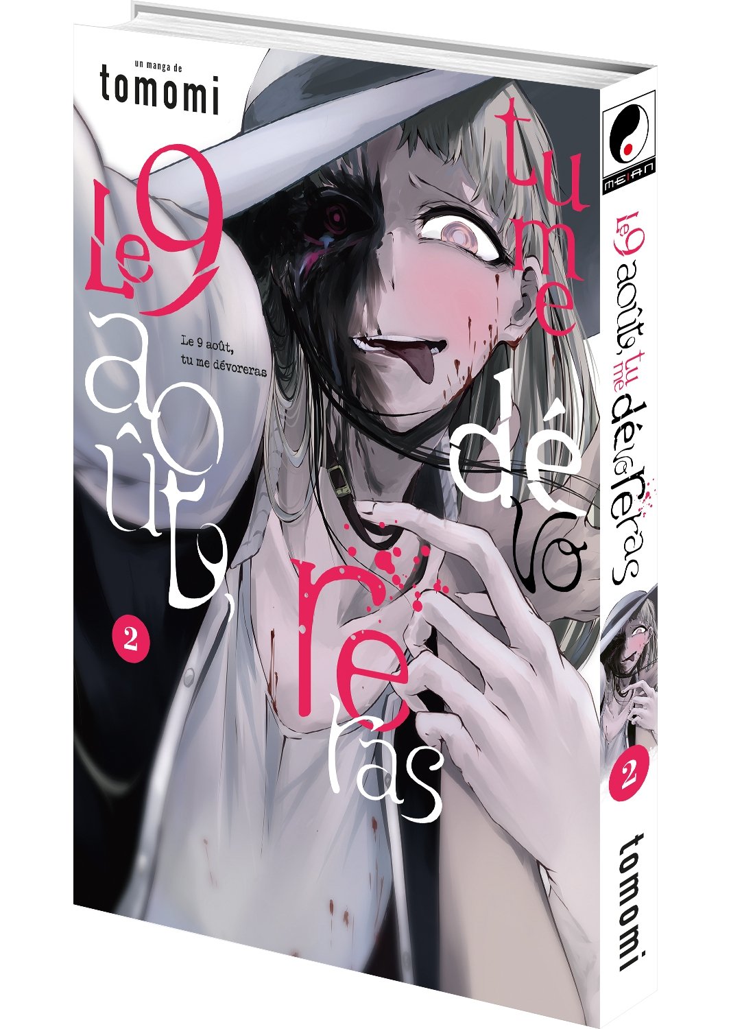 Le 9 août, tu me dévoreras - Tome 2 - Livre (Manga)