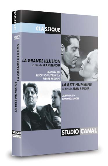 Studiocanal classique - La Grande illusion & La Bête humaine [DVD]