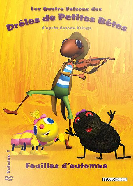 Les Quatre saisons des drôles de petites bêtes - Volume 1 - Feuilles d'automne [DVD]