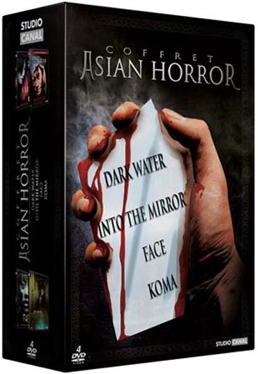 Coffret Asian Horror - Dark Water + Into the Mirror + Face + Koma [DVD]