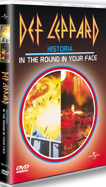 Def Leppard, Vol. 1 ; Historia ; In The Round In Your Face [DVD]