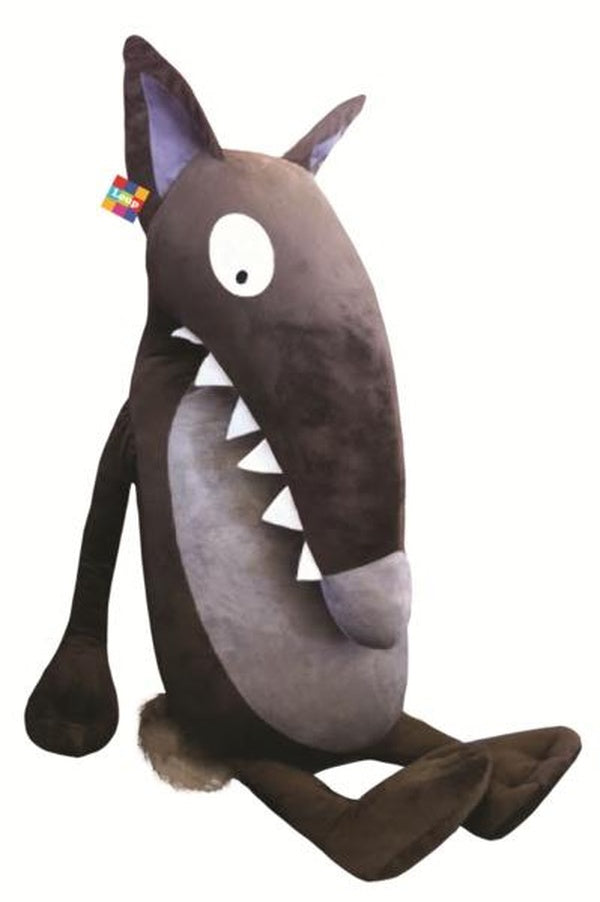 Le Loup : grosse peluche luxe - flash vidéo