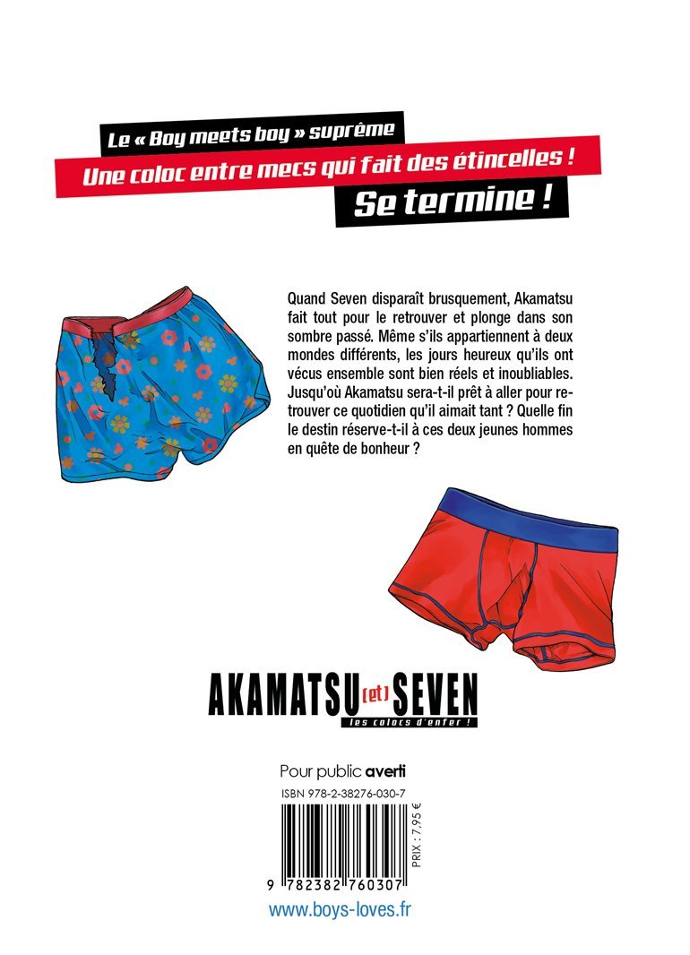 Akamatsu & Seven - Tome 3 - Livre (Manga) - Yaoi - Hana Collection