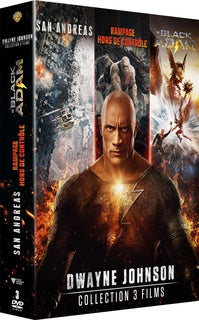 Dwayne Johnson - Collection 3 films : San Andreas + Rampage - Hors de contrôle + Black Adam [DVD]