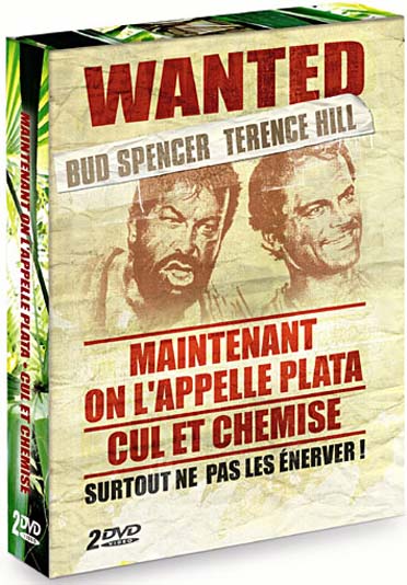 Terence Hill & Bud Spencer - Coffret - Maintenant on l'appelle Plata + Cul et chemise [DVD]