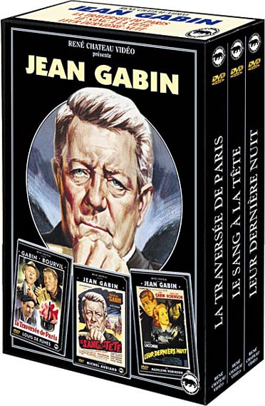 Coffret Jean Gabin : la traversée de paris ; le sang à la tête ; leur dernière nuit [DVD]
