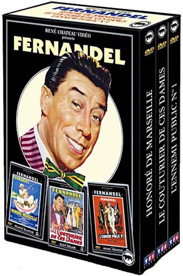Coffret Fernandel : honore de marseille ; le couturier de ces dames ; l'ennemi public n. 1 [DVD]