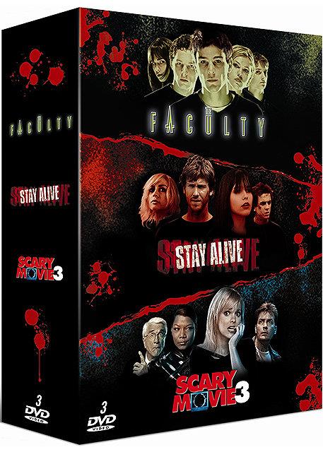 Coffret - Ado-horreur - The Faculty + Stay Alive + Scary Movie 3 [DVD]
