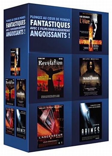 Coffret fantastique : Abîmes ; L'ascenseur ; L'élue ; The Watcher ; Revelation [DVD]