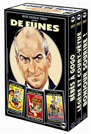 Coffret Louis De Funès, vol. 1 : bonjour sourire ; légère et court vêtue ; bébés à gogo [DVD]