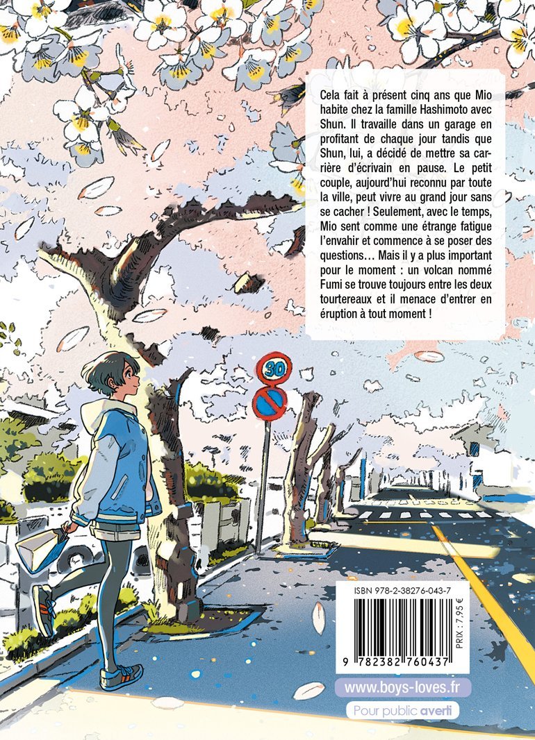 L'étranger du Zephyr - Tome 04 - Livre (Manga) - Yaoi - Hana Collection