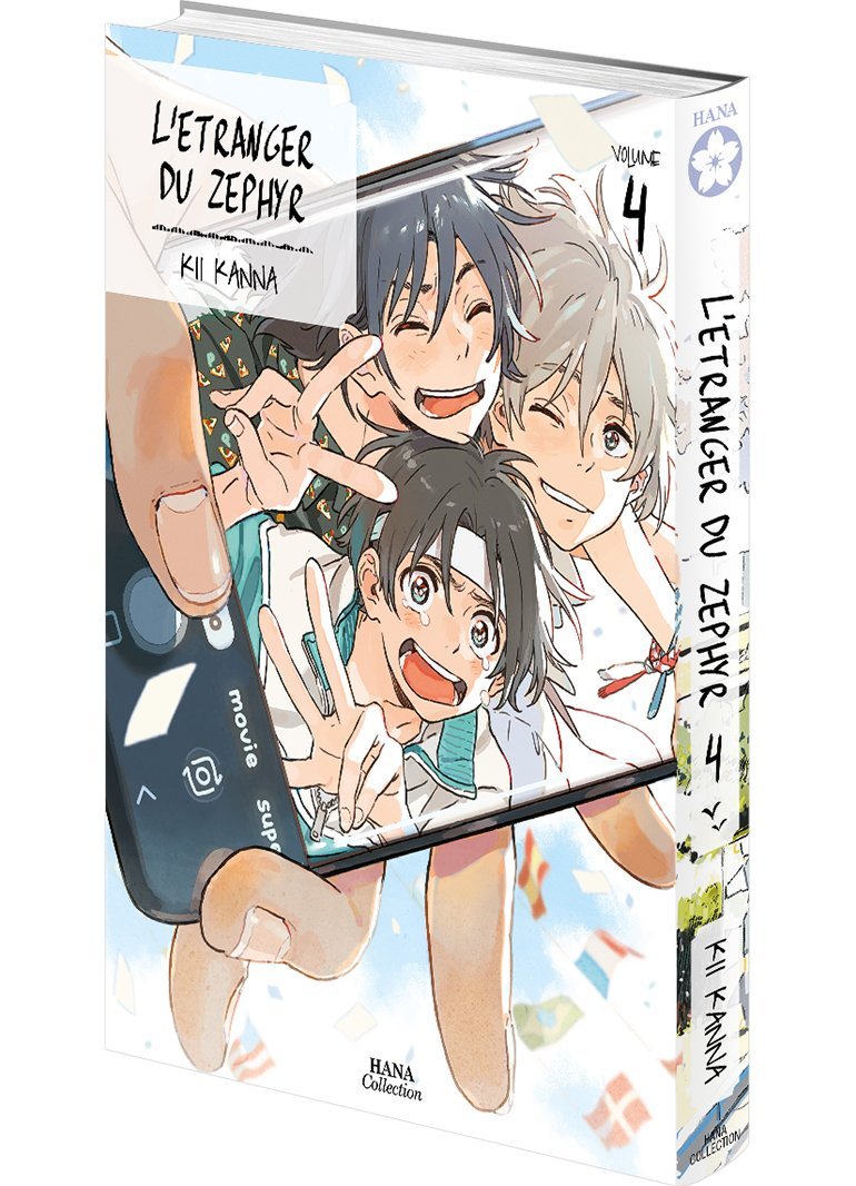 L'étranger du Zephyr - Tome 04 - Livre (Manga) - Yaoi - Hana Collection