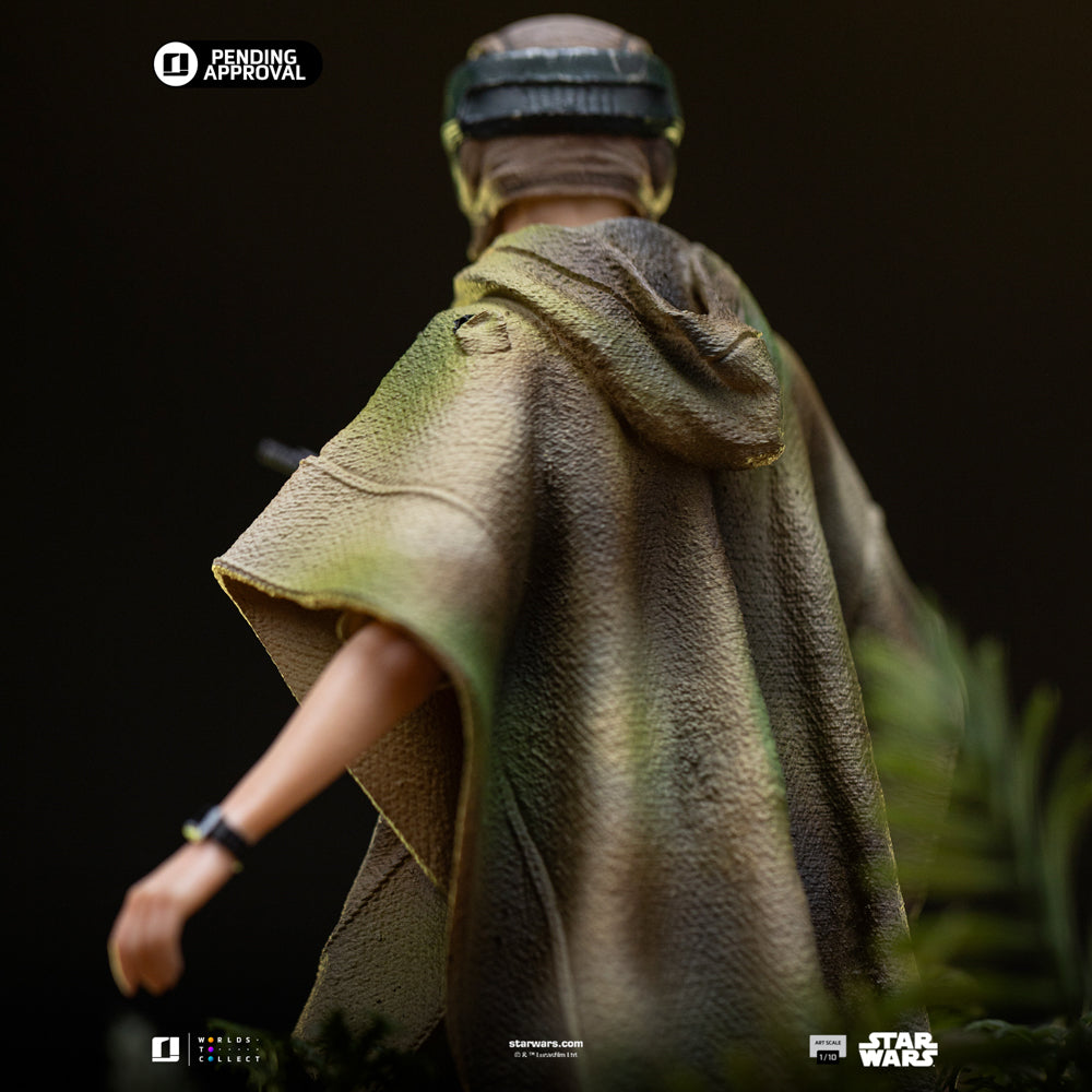 Iron Studios - Art Scale 1/10 - Star Wars : Episode VI - Le Retour du Jedi - Leia et Wicket Statue 20cm