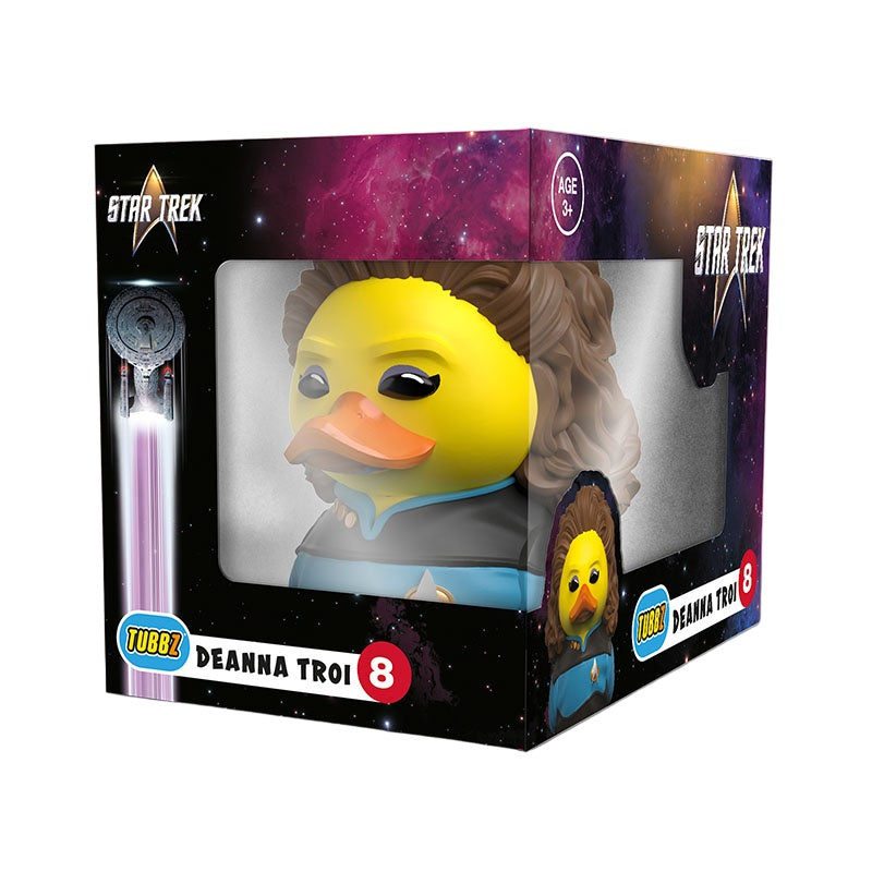 Numskull - Best of TUBBZ Boîte Canard de bain - Star Trek - Deanna Troi - 9cm