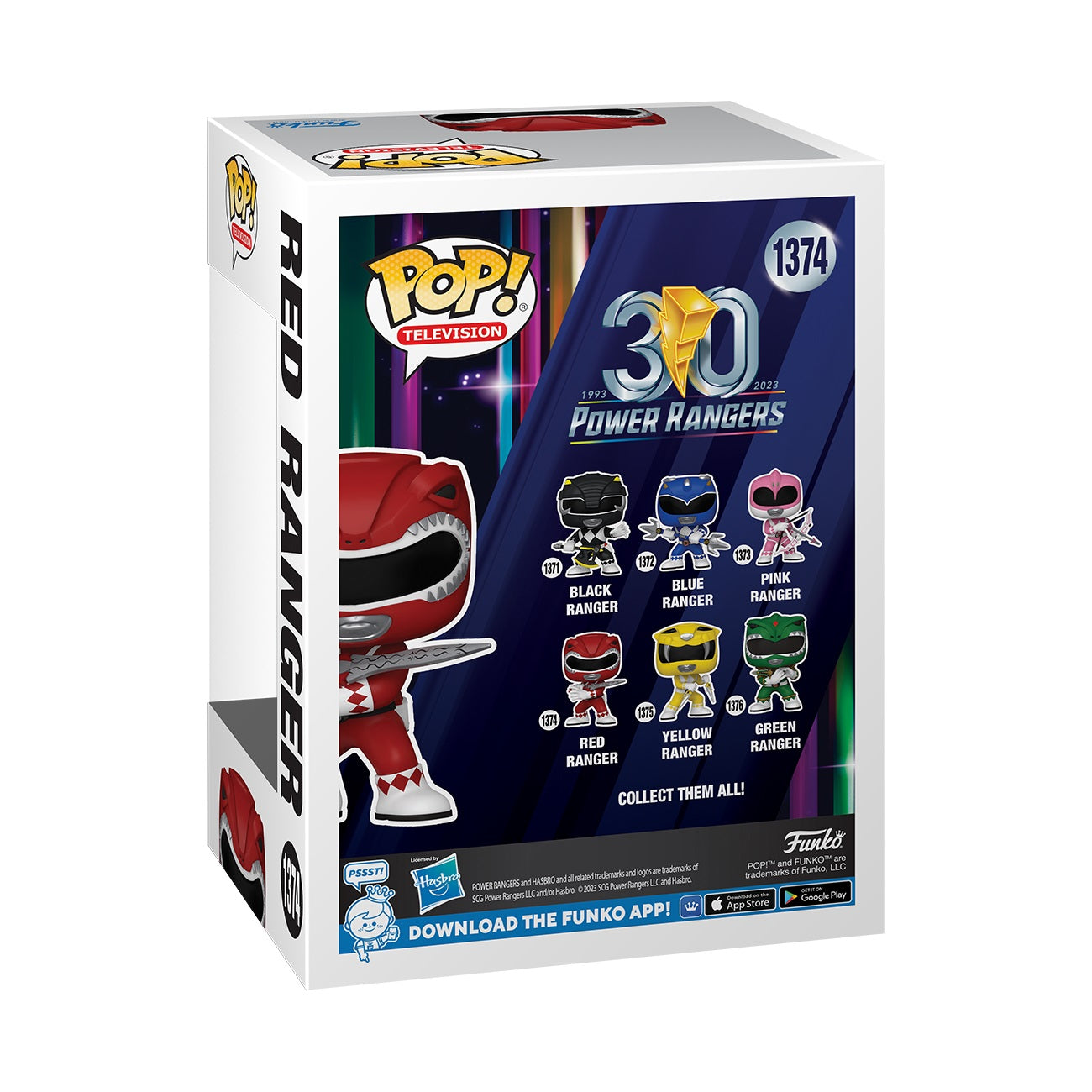 Funko Pop! TV: Mighty Morphin Power Rangers 30th Anniversary - Red Ranger